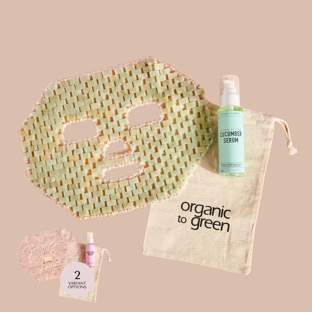 Organic To Green Jade Crystal Facial Mask - Product Image