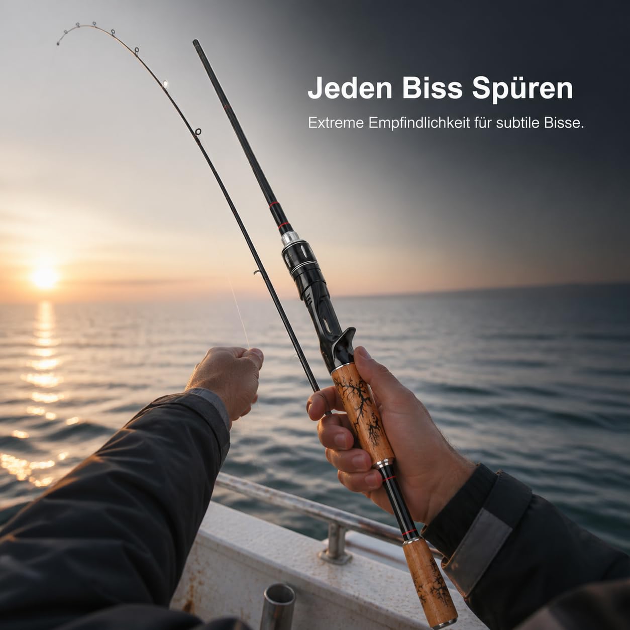 Canna da Pesca per Esche MH Hard | Design a due sezioni, Canna , Pesca , Per Sportivi Acquatici