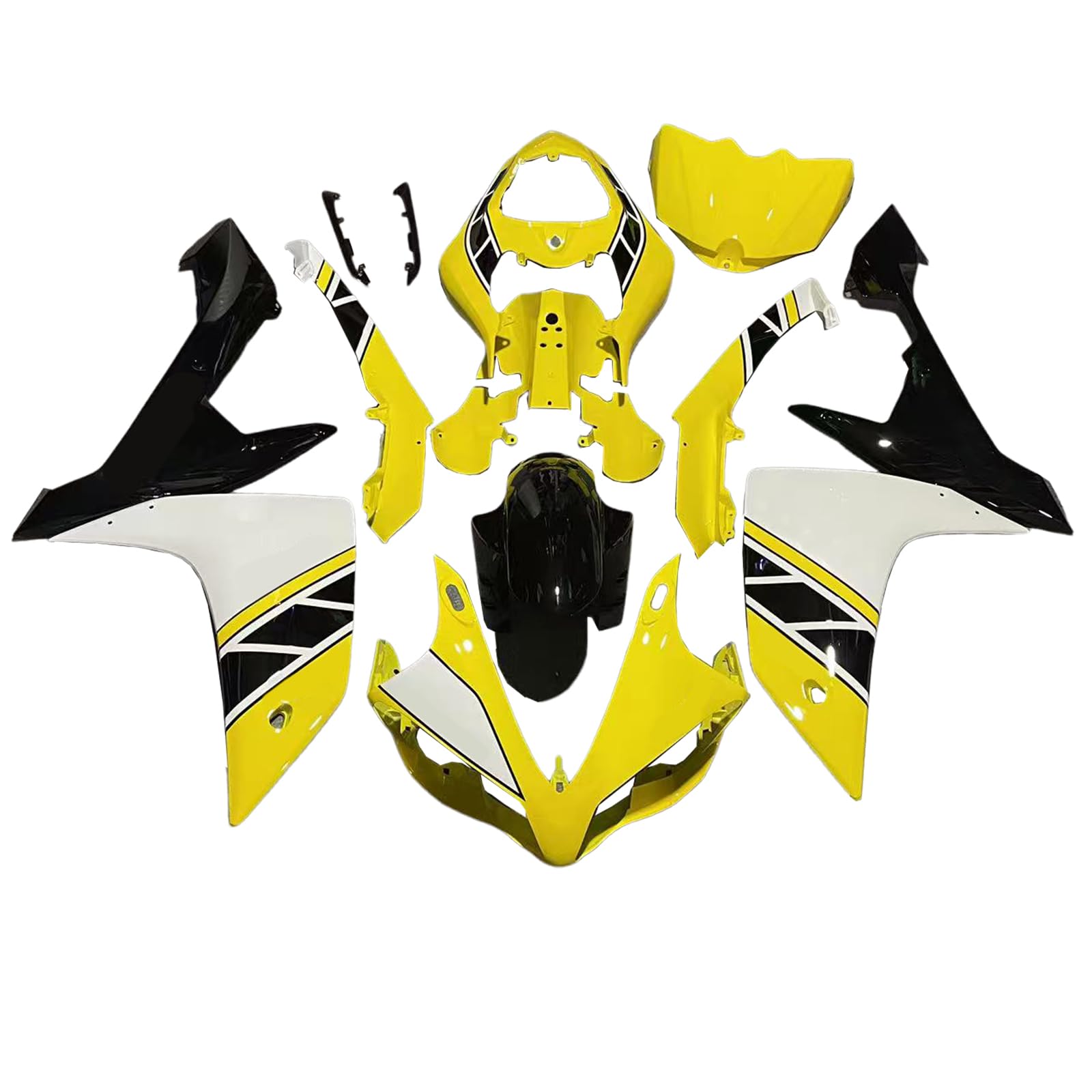 Amazon | Bruce & Shark(ブルース・サメ）YZF-R1カウル 適用ヤマハ YZF