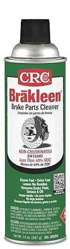 CRC (05084) Brakleen Non-Chlorinated Brake Parts Cleaner - 14 oz.