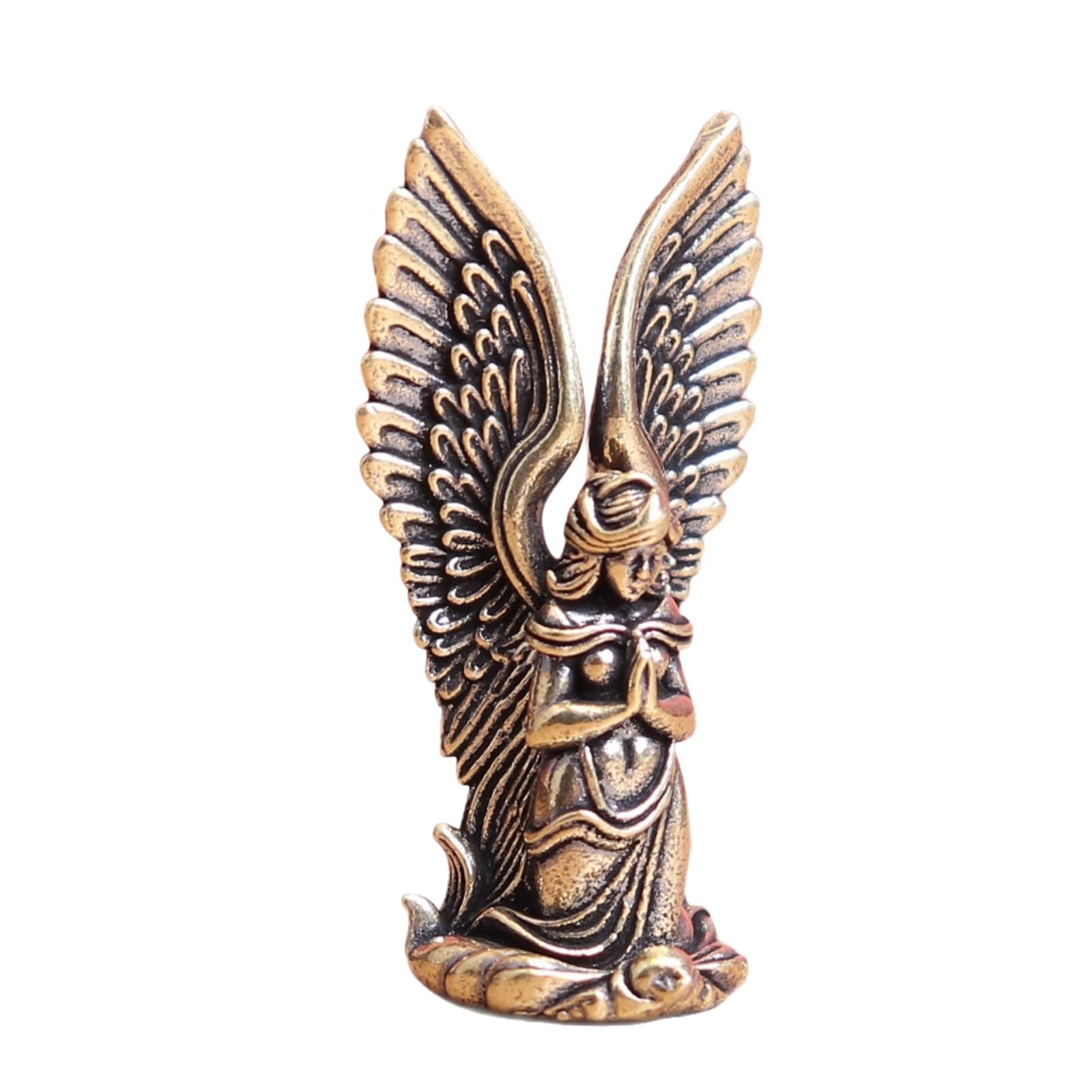 Limtula Women's Healings Angell Figurines Ornament Resin Praying Angles Sculpture Housewarming Gift Home Decors Guarder Angell Statue Praying Sculpture