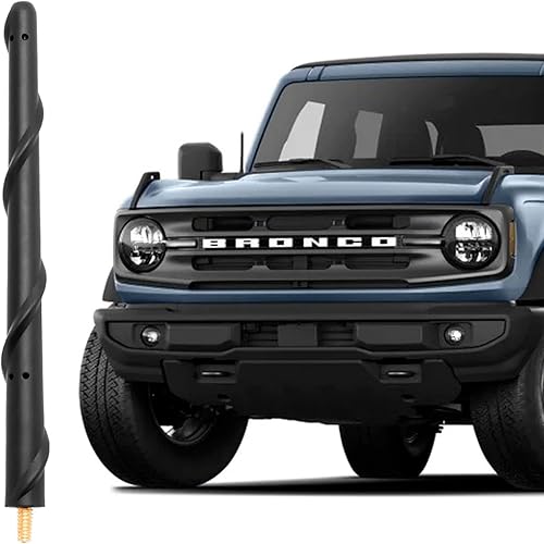 VOFONO Antena para Ford F150 2009-2023 Ford Bronco, accesorios para Ford Bronco F150, antena corta F-150, antena corta Ford Bronco de 7 pulgadas