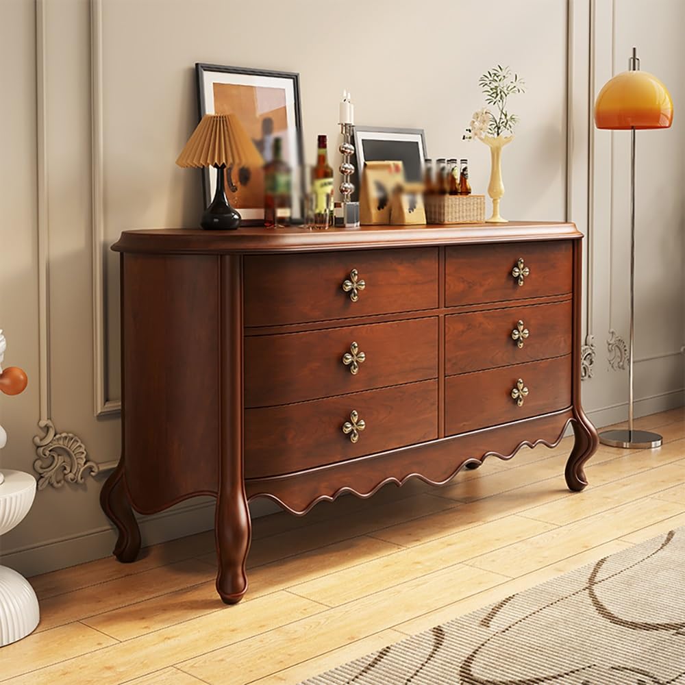 Flur 140cm Massivholz-Eingangs-Kommode, Haushalts-Dekorationsauftisch mit Schubladen, für Wohnzimmer, Küche, Schlafzimmer Haustür(A)