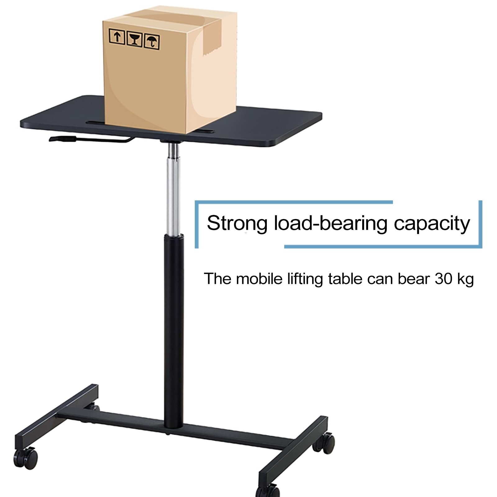Supporto regolabile per podio con ruoteLeggio portatile per insegnanti, scuole, uffici e uso domestico, versatile supporto bianco