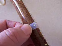 Marcadores de traste de guitarra clássica - Roseta Preto/Marfim Pontos Traste
