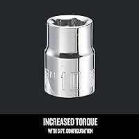 Vista 3 de CRAFTSMAN CMMT43541 3/8" Drive 6pt Shallow MM - 0.354 in