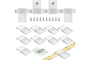 TYMXGHF Transparent Strip Light Clips: Durable Lighting Solution