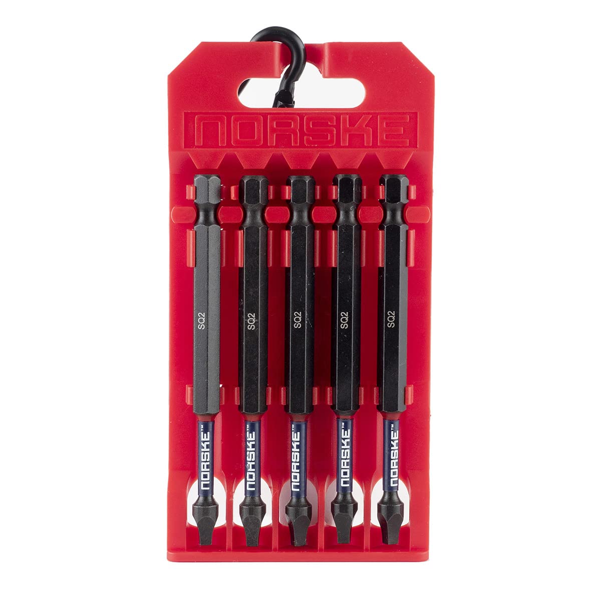 Clips n°2 SQ 8,9 cm embout de vissage carré Norske Tools NIBPI633 pack