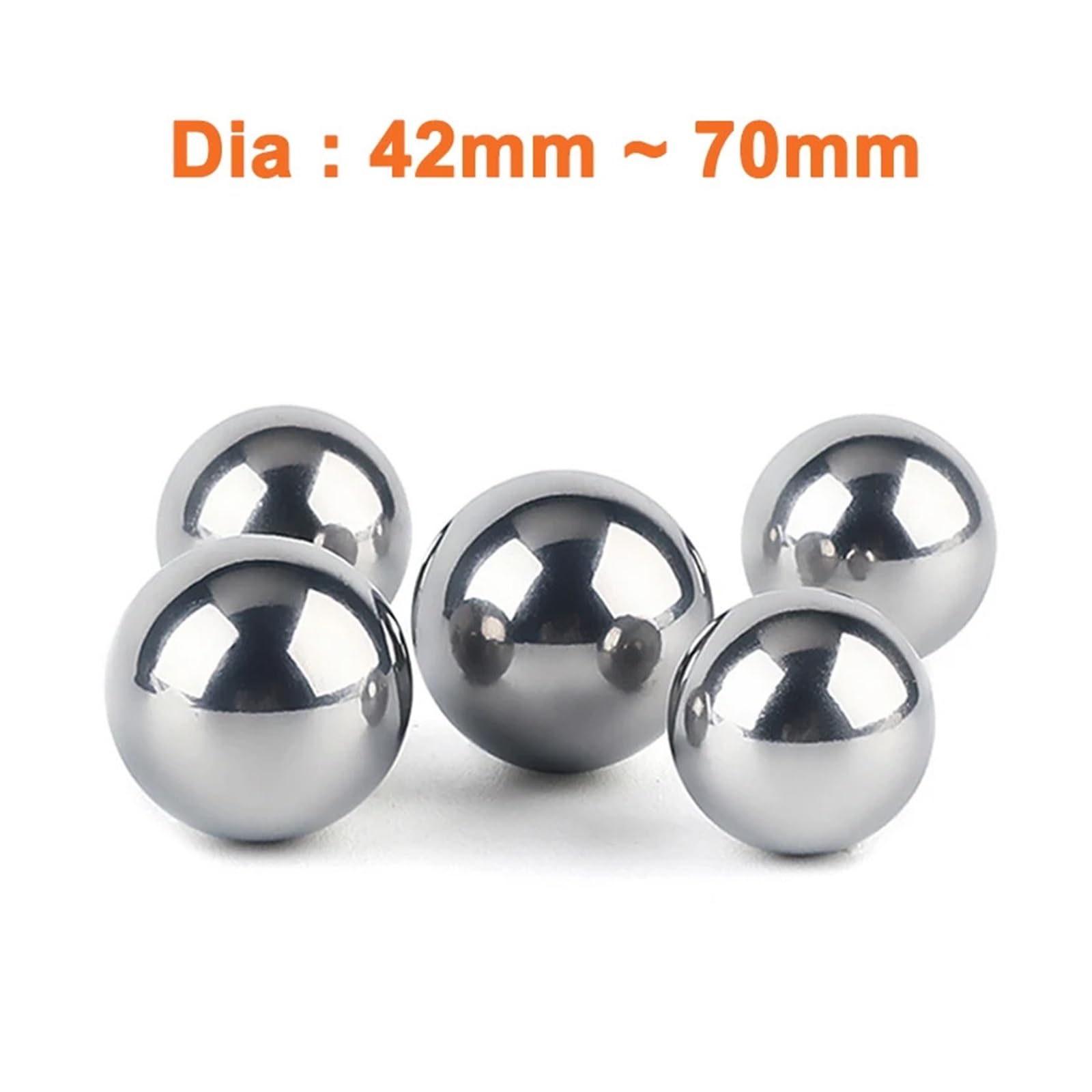 Sfera in acciaio inox 304 diametro 42-70 mm per cuscinetti ad alta precisione