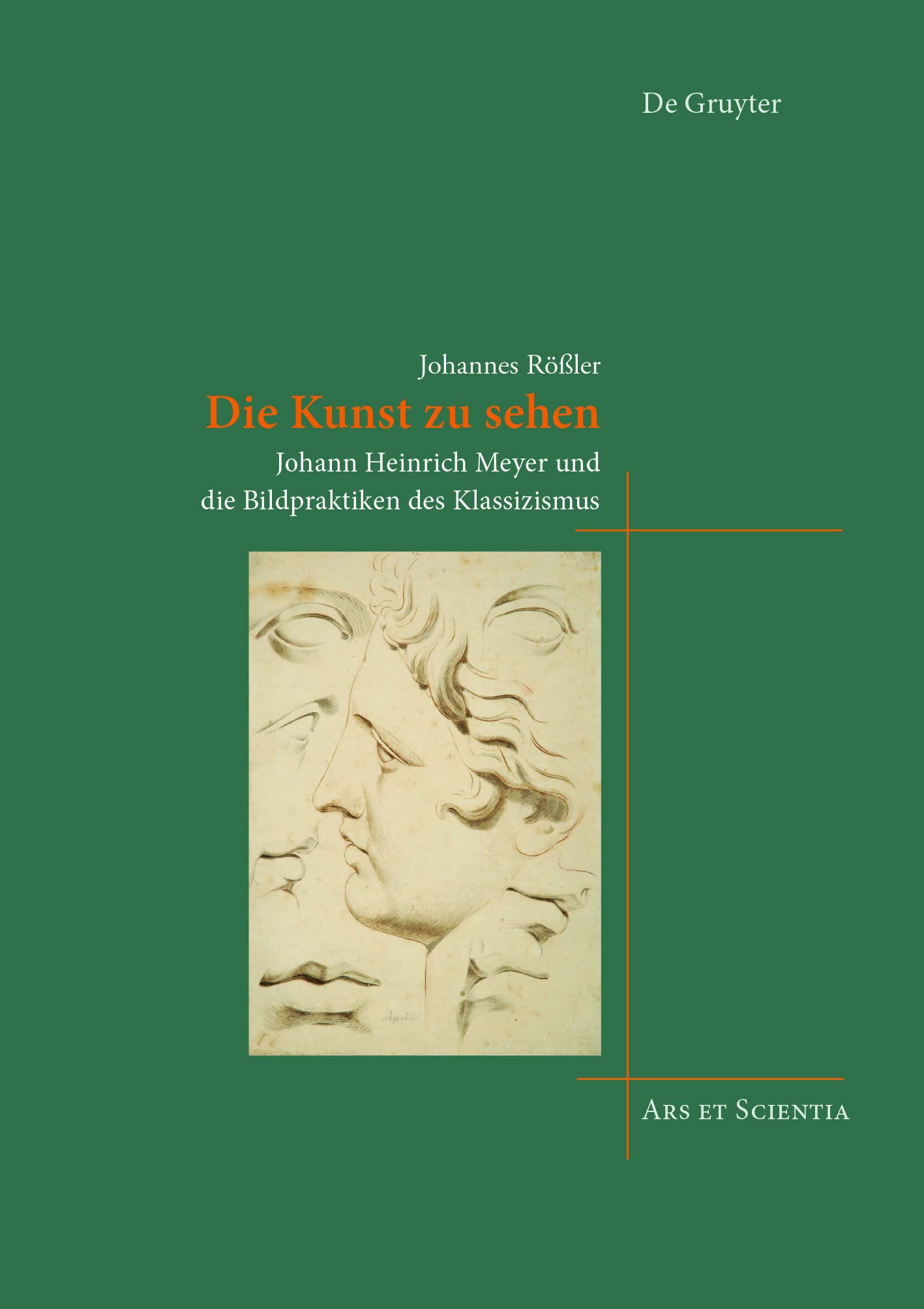 Die Kunst zu sehen Johann Heinrich Meyer ouvrage histoire de l'art