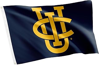 Desert Cactus University of California Irvine UCI Flag - 3 x 5 Feet Anteaters Banner, Indoor/Outdoor Durable Fabric, 100% Polyester Design (Style A)