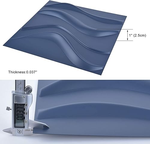 Miniatura 66 de Art3d Paneles para pared 3D para decoración de paredes de interior Rectángulo 3D Blanco,Rectángulo 3D,Negro -,Diamond,Blanco suave,white