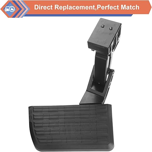 Miniatura 6 de ZONFANT Upgrade Rear Bed Step, Retractable Bumper Side Trunk Tailgate Step Compatible with 2009-2018 Dodge Ram 1500 2500 3500 (Not Compatible with