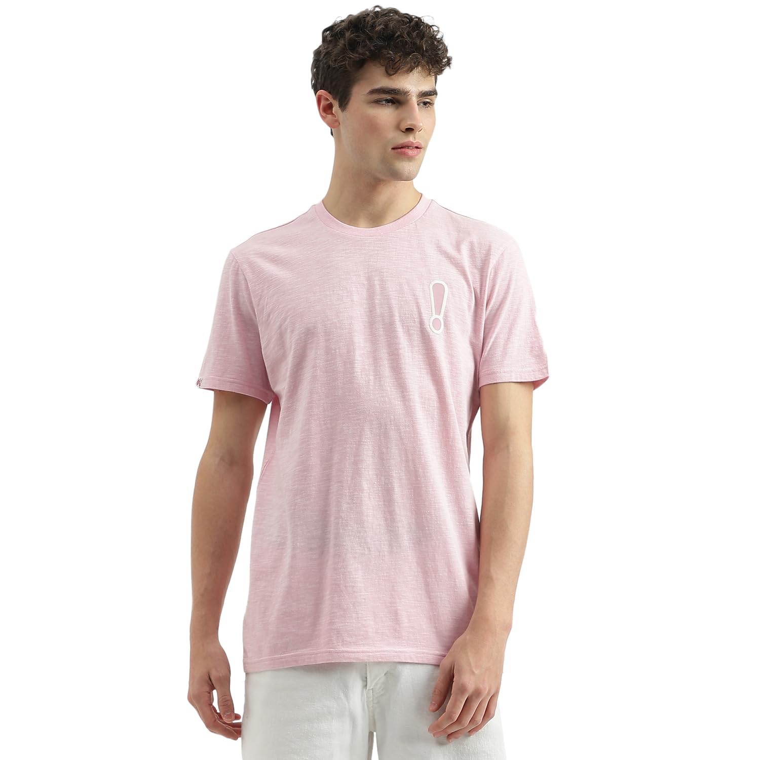 United Colors of BenettonRegular Fit Round Neck Solid T-Shirt