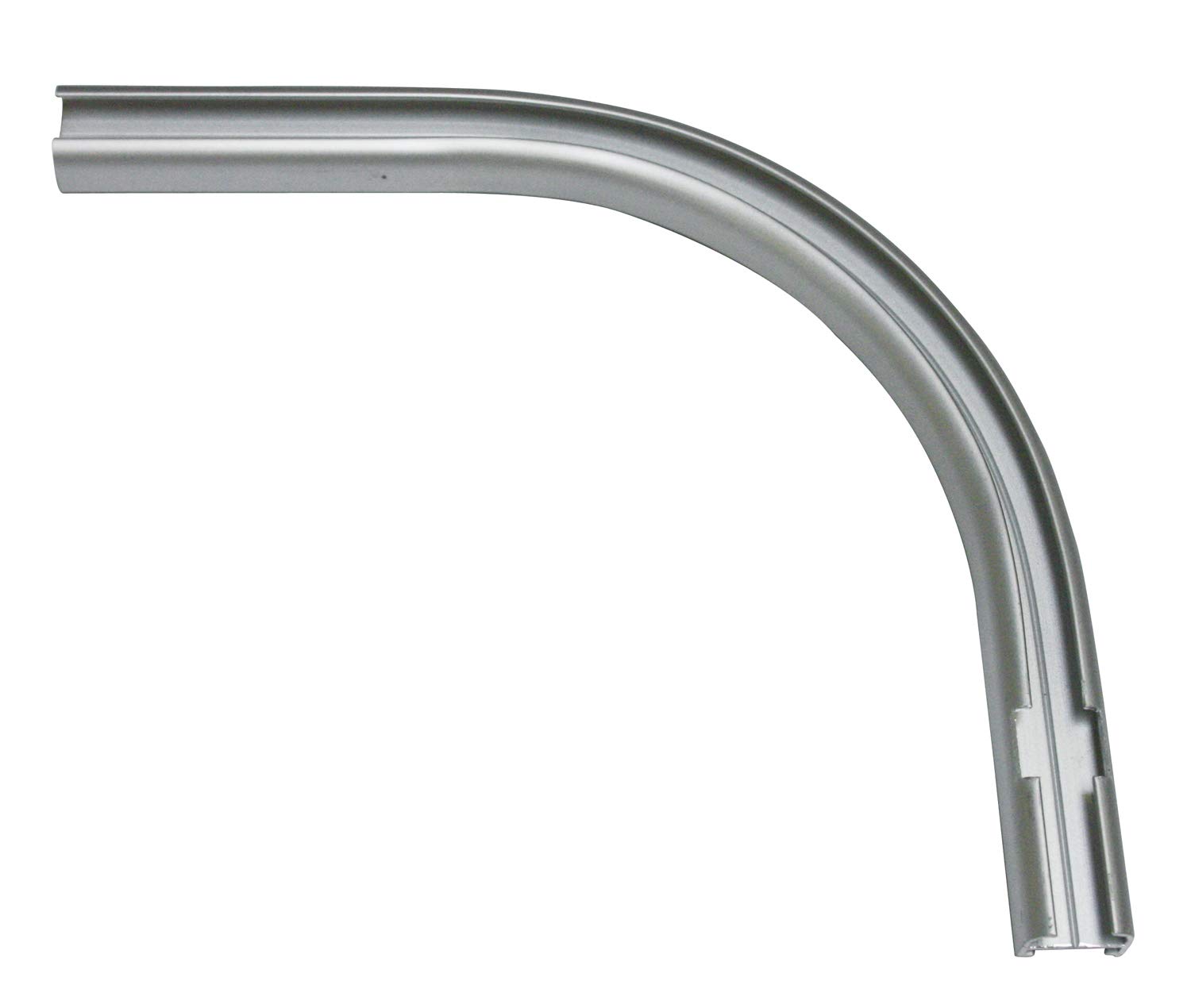 GARDINIA 12/13cm Aluminium 90° Right Angle 1 Track Curtain Rail Elbow