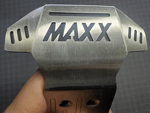Miniatura 7 de Placa de deslizamiento frontal de acero inoxidable para Traxxas 110 New MAXX - Estándar 1 pieza