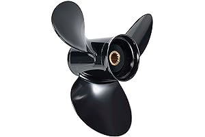 YOUNG PROPS: Lavishly Crafted 11 3/4 x 17 Aluminum Boat Propeller, Precision-Engineered...