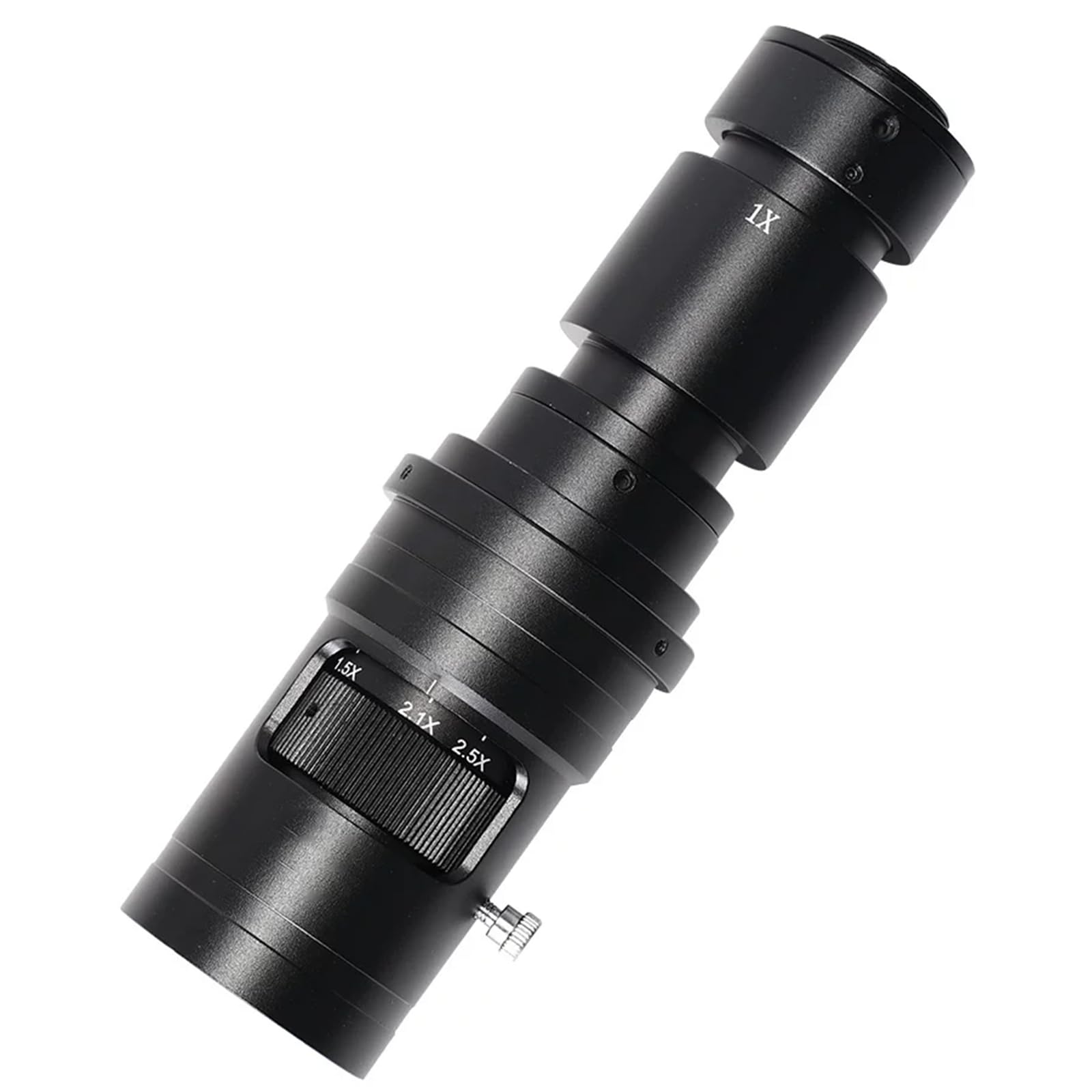 Vituord 0.7x-5x Zoom C-mount Lens, Industrial Microscope Camera Lens, With Parfocal Adjust, 110mm Working Distance, For Lab Machine Vision Inspection 400X