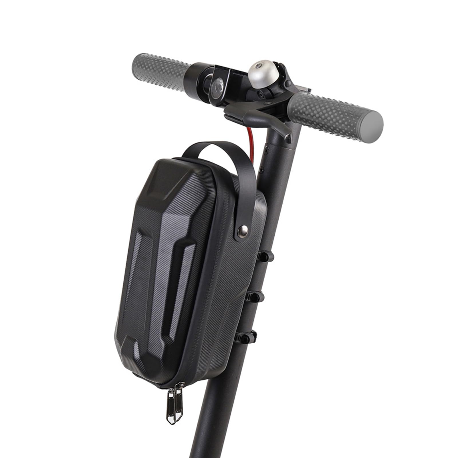 Bolsa Reflectante para Manillar de Patinete eléctrico, Gran Capacidad, Exterior rígido de EVA, diseño de liberación rápida para Bicicleta y Patinete eléctrico (4,5 L)