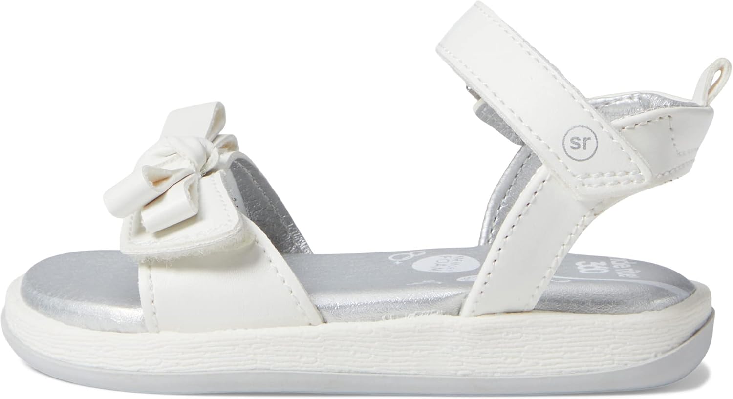 Stride Rite 360 Girls Delilah Sandal, White