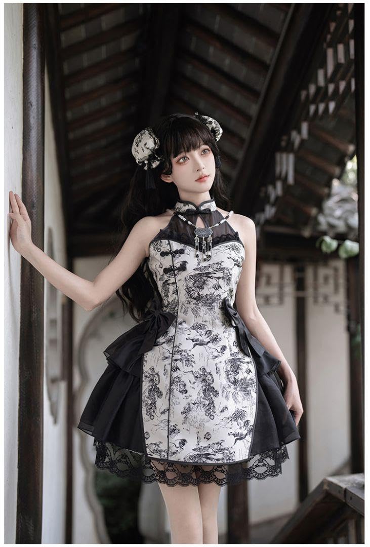 LO1334 lolita オリジナル 洋服 ワンピース フルセット LO1334 lolita オリジナル 洋服 ワンピース フルセット