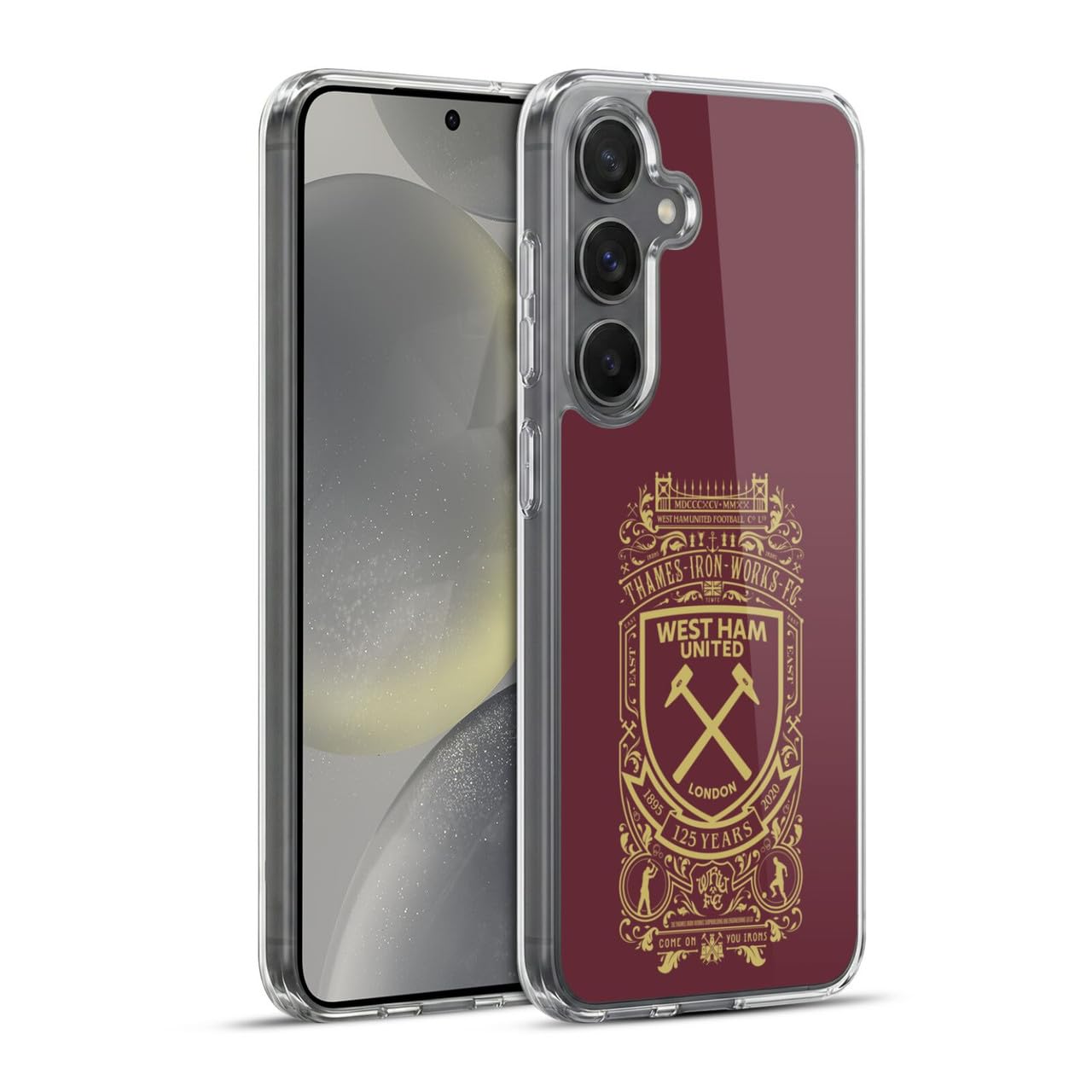 Carcasa Samsung S24+ West Ham 125 Aniversario con Acabado de Precisión 7