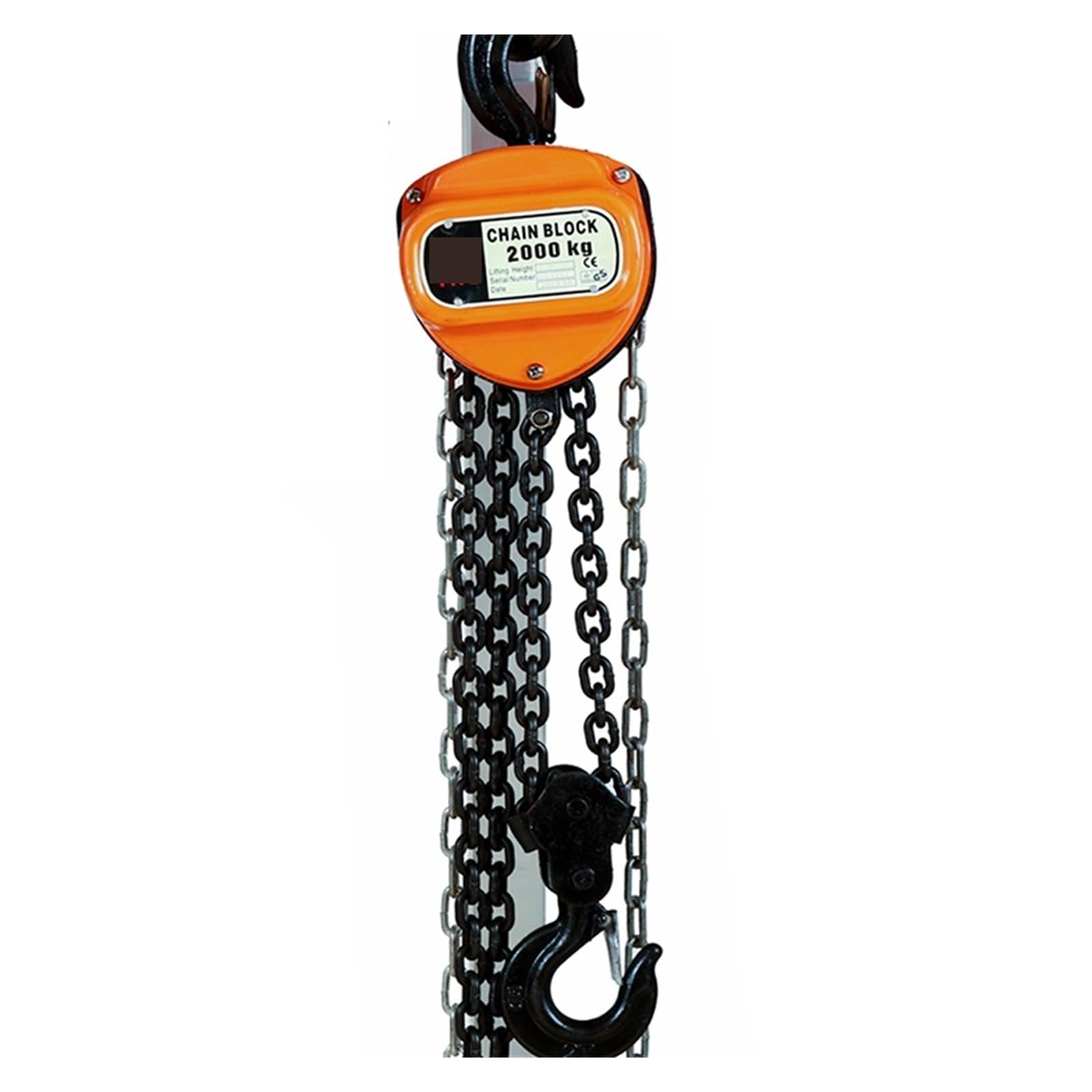 Lever Chain Hoist, Kettenzug, 1–1,5 Tonnen, G80-Kette, 3/6 m Hub, manueller Hebelblock | 1t 6m