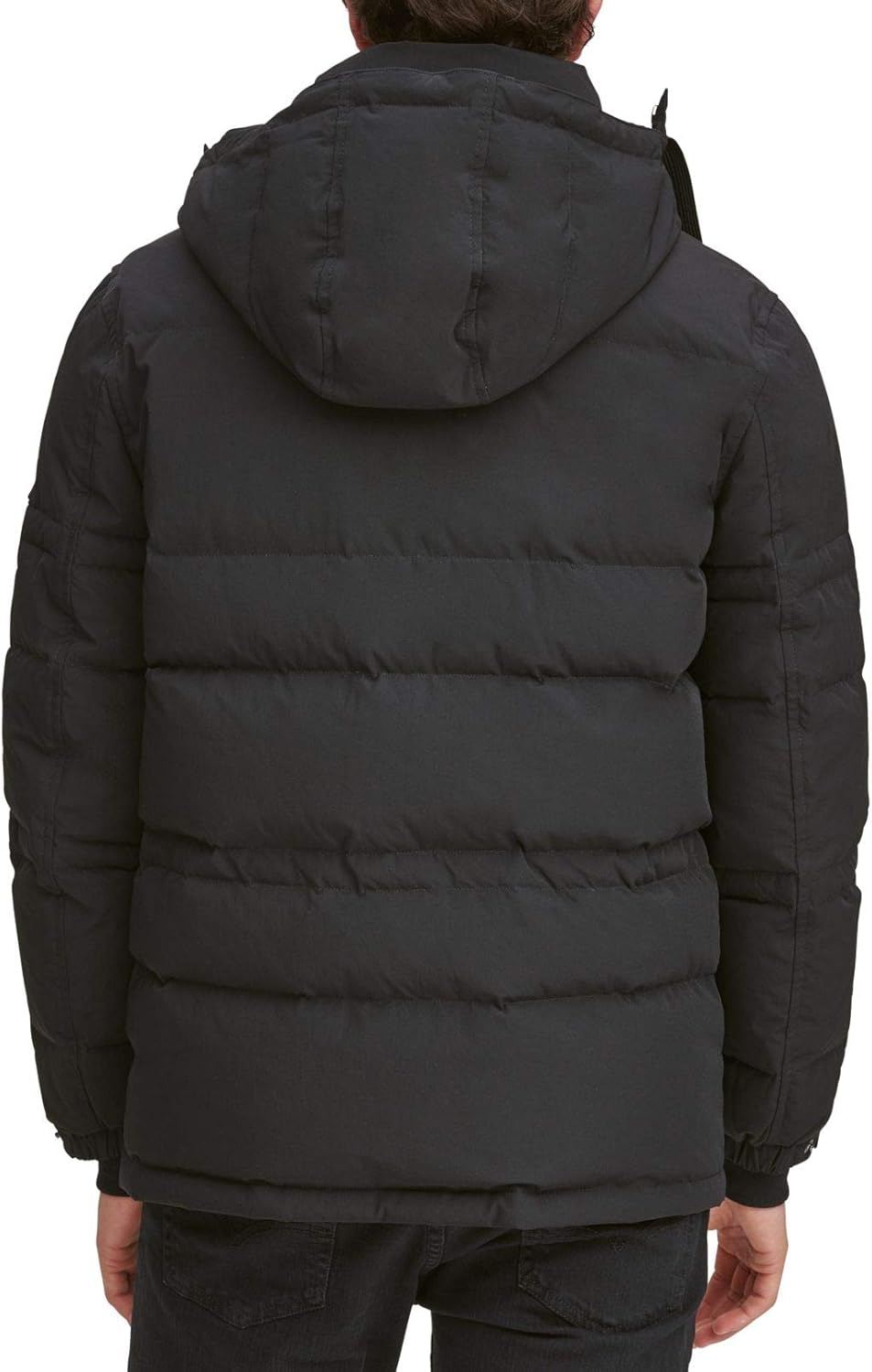 Andrew Marc Men's Huxley Mid Length Water Resistant Crinkle Down Jacket - Image 3