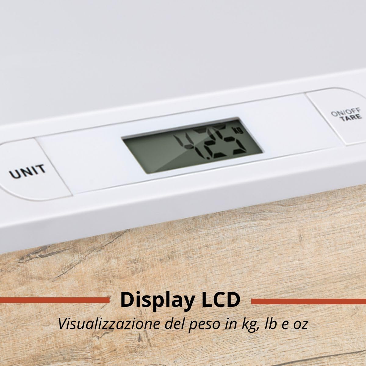 Grundig Bilancia Neonato Digitale - Precisione 10 Grammi - Max 20 Chili - Bilancia Pesapersone Digitale Funzione Tara - Neonato Accessori Utili Bilanciamo - Bianco