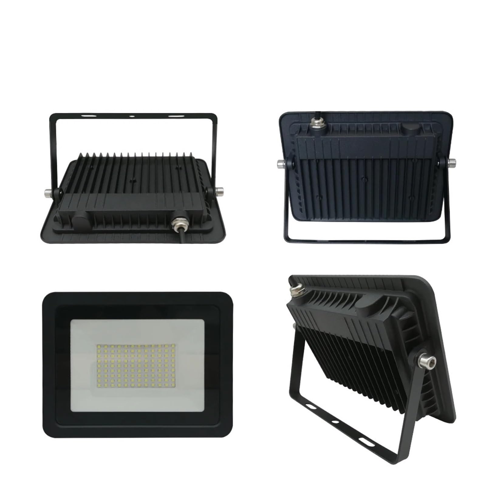 Foco LED para jardín, Foco LED de 20 W, 30 W, 50 W y 100 W, resistente al agua, IP65, blanco, for exteriores. patio, garaje y calle(50W)