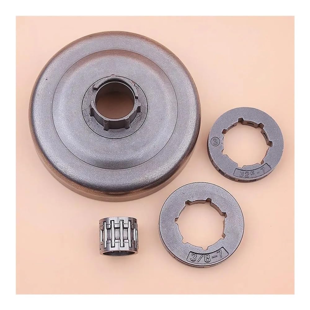 Kit de cojinete llanta piñón Embrague for Motosierra 455 y 460 3/8" 0,325" 537291602 Parte