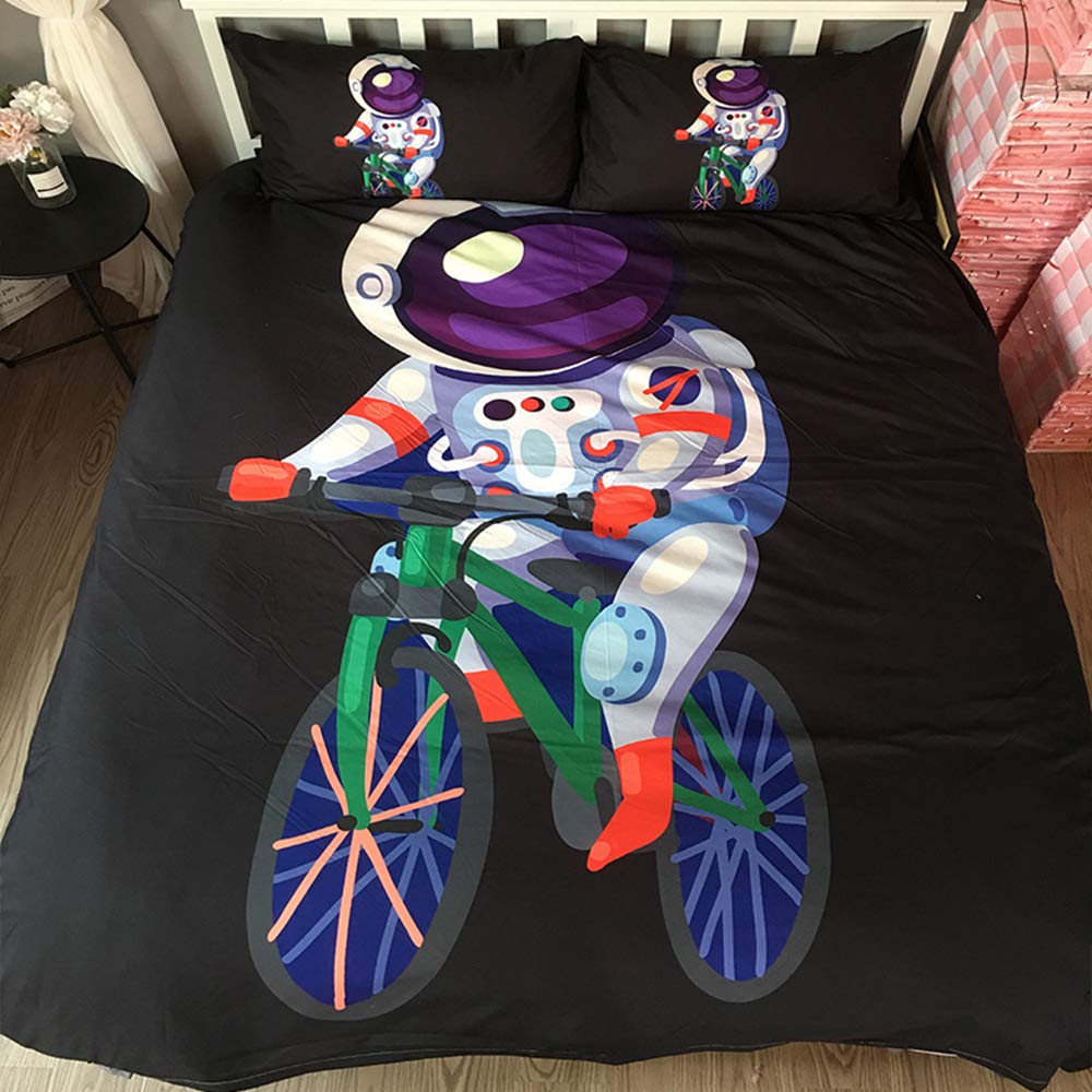 Housse de couette dessin animé 3D en microfibre confortable DOTBUY 200x200