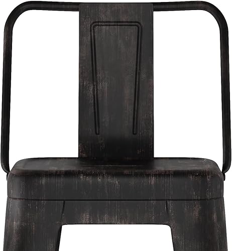 Miniatura 36 de SIMPLIHOME Rayne - Taburetes de encimera (juego de 2) – asientos de cocina de metal de 24 pulgadas de altura de asiento en blanco, asientos