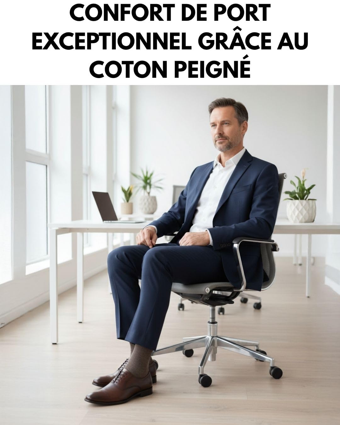 10 Paires Chaussettes Homme Femme Coton Confortable Respirantes