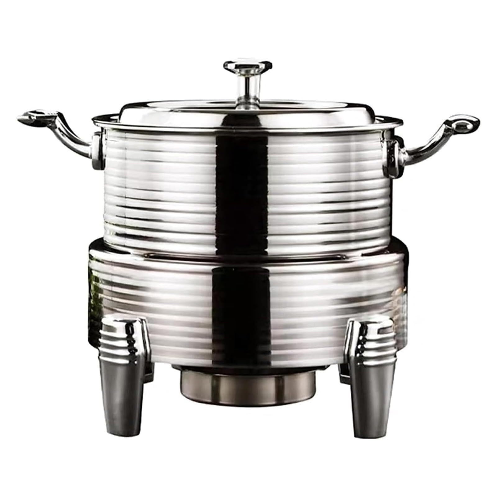 Hot pot buffet en acier inoxydable pour réceptions et repas chauds