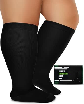 Medias De Compresión Médica 23-32 MmHg Para Mujer/hombre - Soporte Para Viajes, Piernas Cansadas, Varices