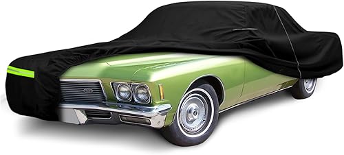 Funda impermeable de repuesto para automóvil Buick Riviera 1971-1973 de 2 puertas, cubierta rígida 210T para todo tipo de clima, con algodón