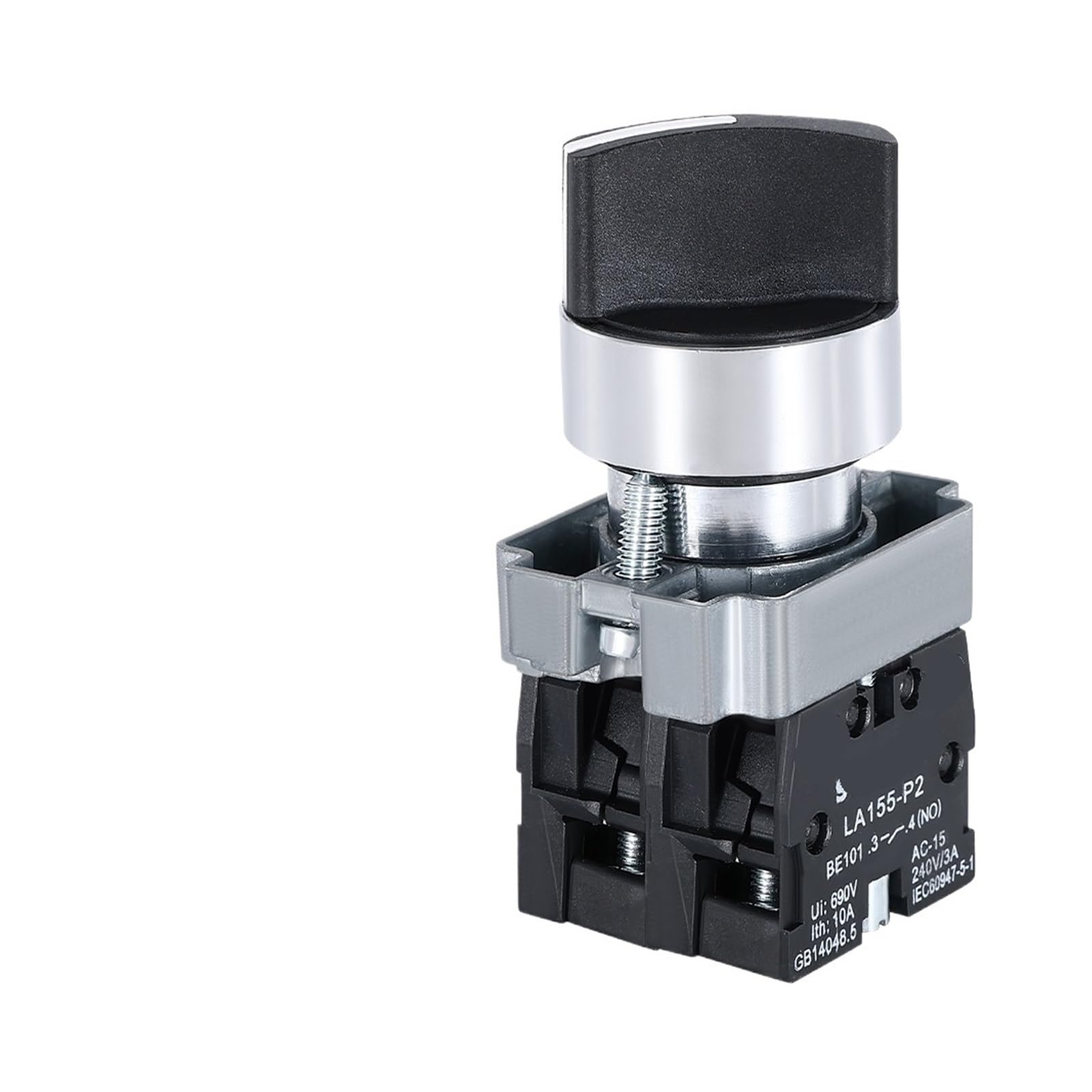 XB2-BJ21 bouton de selection 22mm 1NO réinitialisation - 2