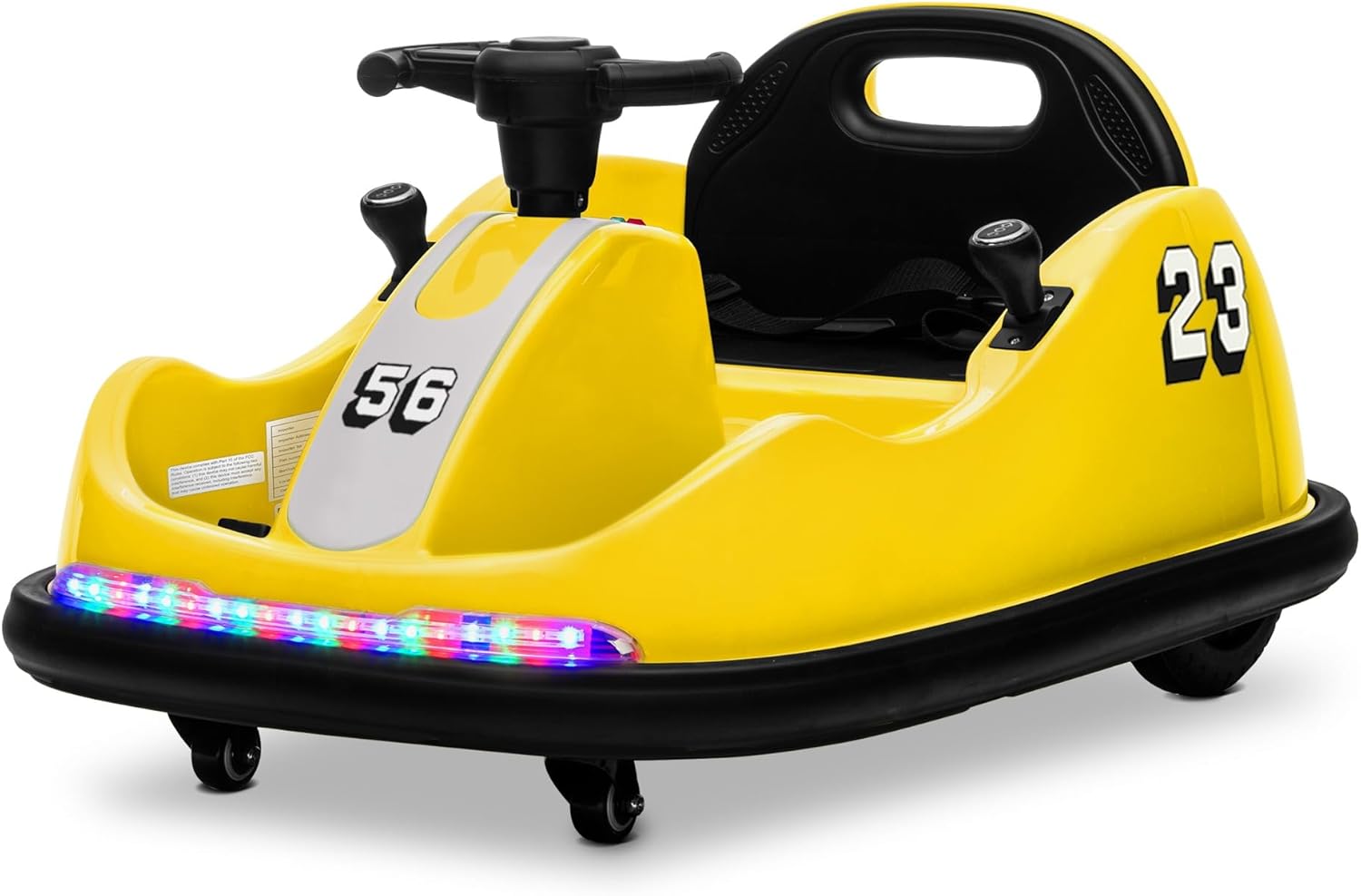 Kidzone Bumper Car 12V 2 Driving Mode (Steering Wheel