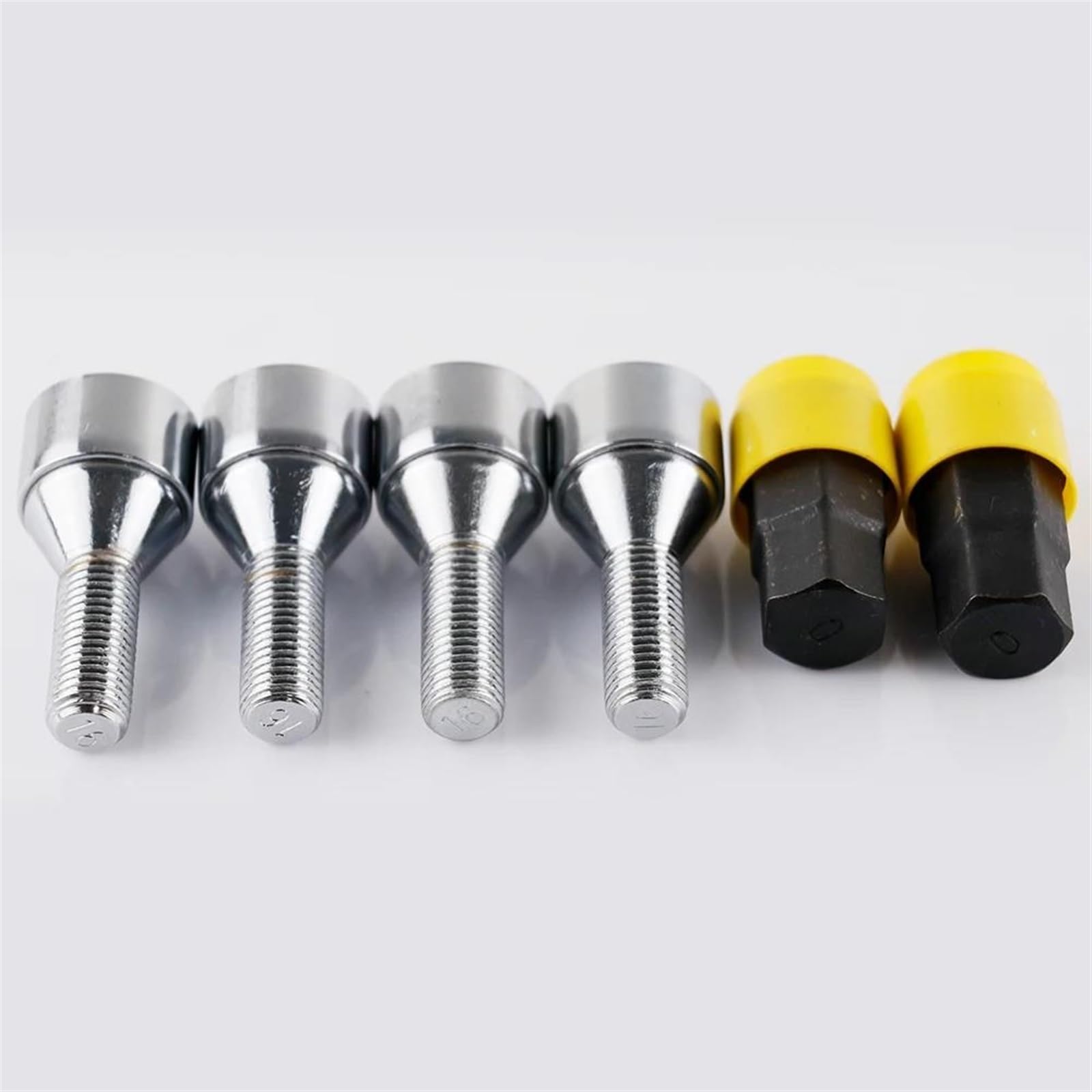 Radnabenschraube Kompatibel Mit Für 3er E21 E30 E46 E90 E91 E92 E93 1975–2013. M12 X 1,5 Radschrauben, Muttern 28 Mm, 4 Radschrauben, 2 Adapter