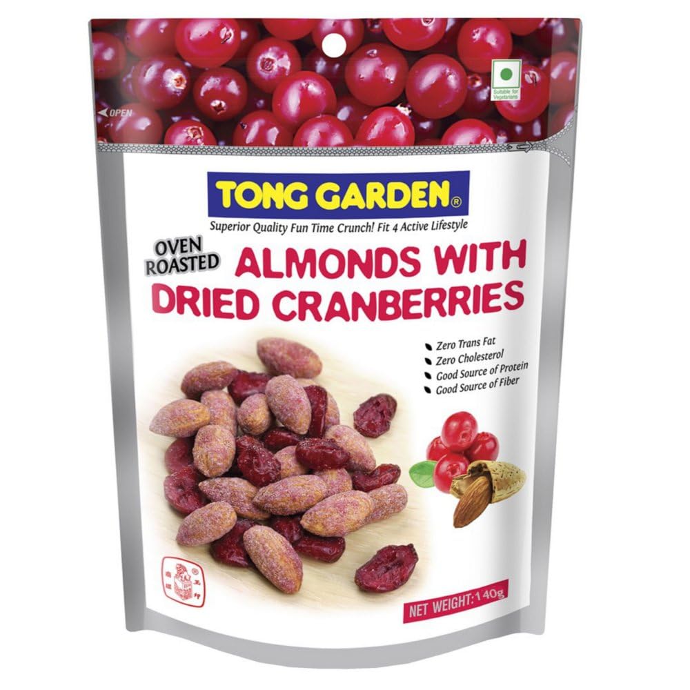 Tong Garden Oven Roasted Almonds Mixed Dried Cranberries 140G X 2 (B00M7THE8I) Amazon Price History, Amazon Price Tracker
