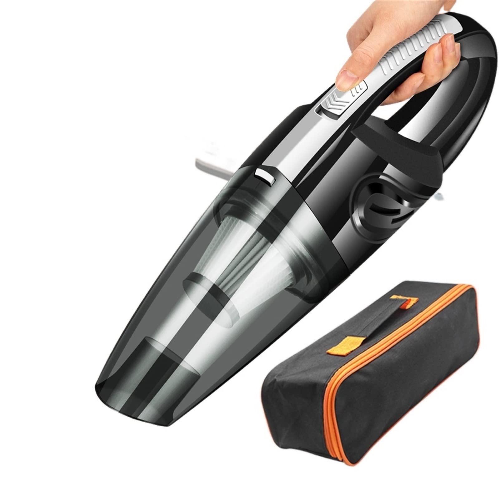 Aspirateur à main mini et compact avec système d'aspiration cyclone