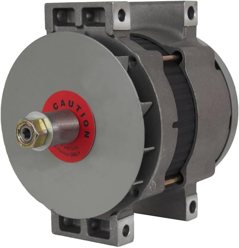 RAREELECTRICAL Brushless 130A 12V Alternator Pad Mount Compatible With 1999-2013 Mack Ch Cl Cv Kenworth C500 T2000 T800 Peterbilt 357 378 Sterling Western Star Diesel 101211-8391 8600127 6-Cyl