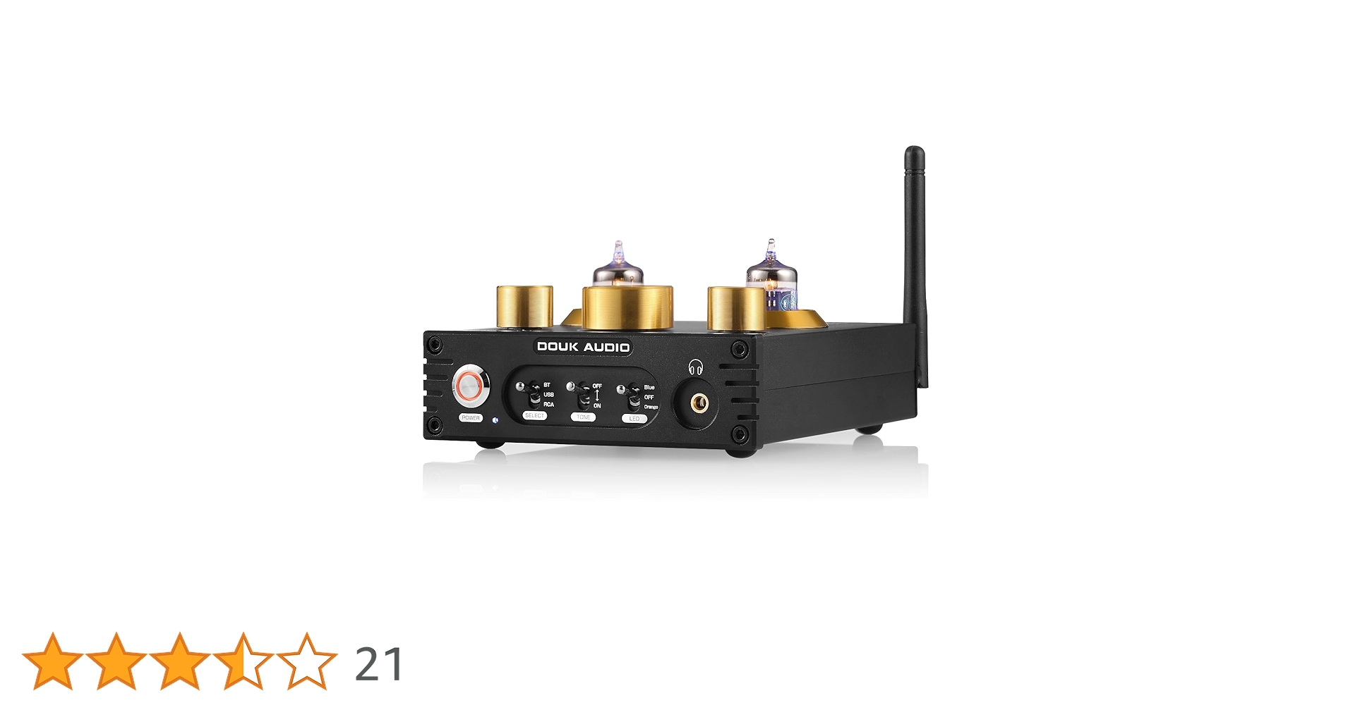 DOUK AUDIO P1 真空管プリアンプ USB DAC ヘッドフォンアンプ Douk Audio P1 HiFi Bluetooth 5.0 真空管プリアンプ USB DAC