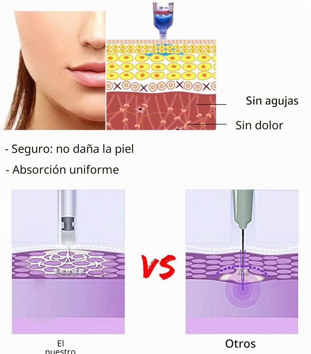 20 unidades de cabezal de ampolla de 0,3 ml, estéril, accesorio de cuidado de la piel, herramienta de belleza