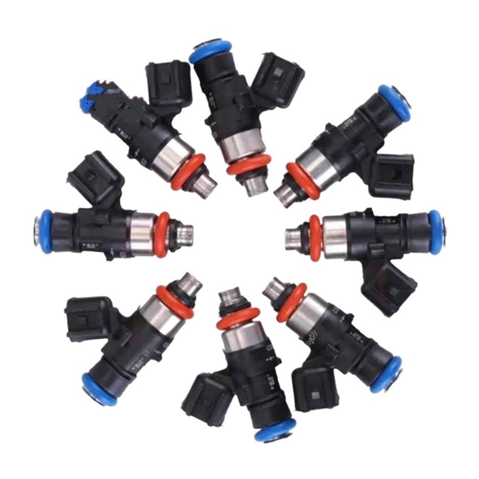 Qhsjgbl One Color Fuel Injection Nozzle 0280158051 12576341 For Chevrolet For Camaro 6.2 Ls3 L99 For Corvette 7.0 Ls7 Fuel Injector Nozzle(8 Pcs)