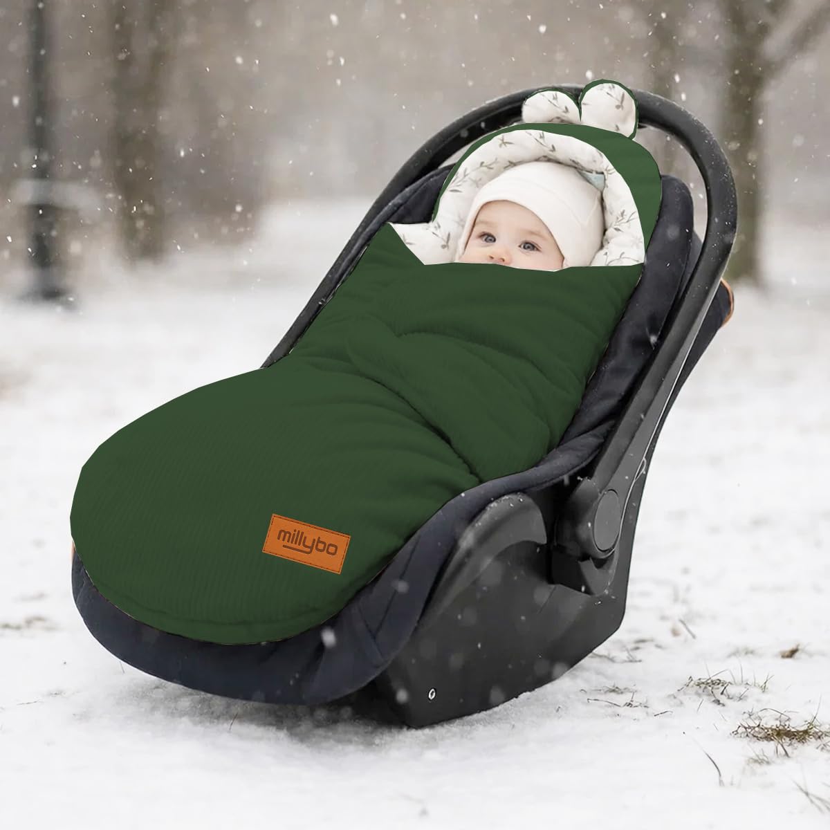 Baby Fußsack Einschlagdecke für Babyschale und Kinderwagen
