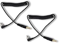 Vista 1 de Cable de sincronización de PC flash macho de 0.138 in, 2 unidades de 11.8-31.5 in/11.8-31.5 pulgadas, cable de sincronización flash macho