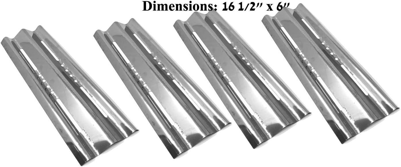 Replacement Heat Shield for Napoleon L485RB, LEX485, LEX605, M485 Gas Models (4-Pack)