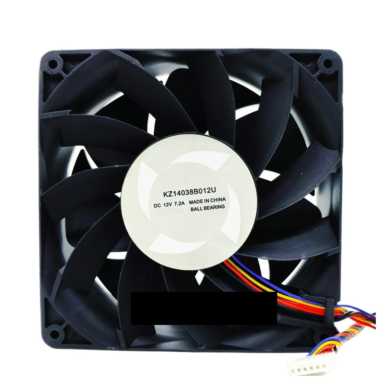 Ventilateur de serveur KZ14038B012U contre la surchauffe des composants 12V